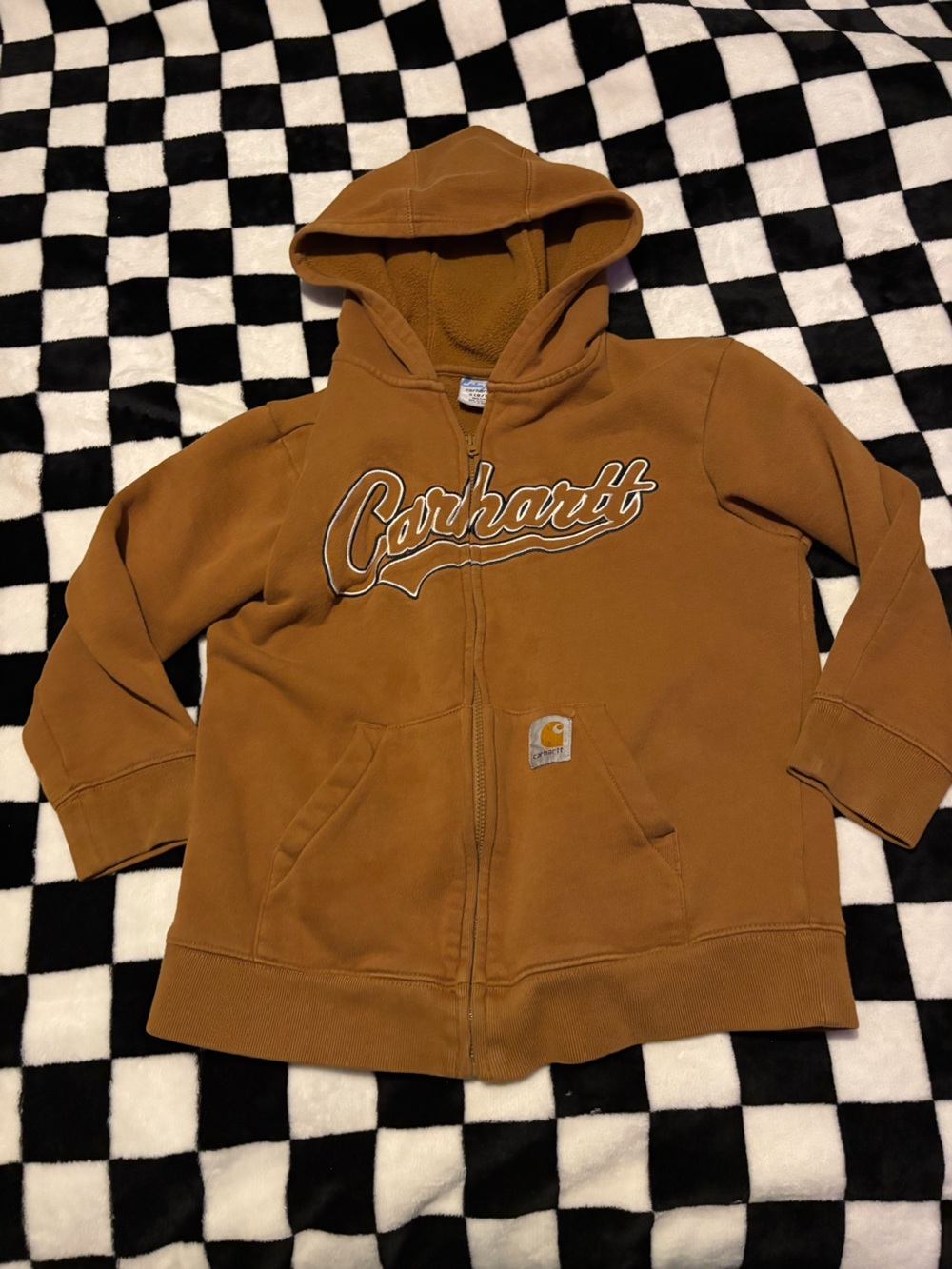 Boys 8-10 Carhartt zip up hoodie